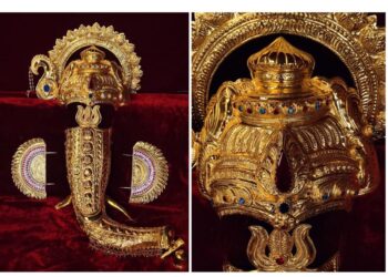 ಕಿಲ್ಲೆ ಮಹಾಗಣಪತಿಗೆ ಈ ಬಾರಿ ಸ್ವರ್ಣಲೇಪಿತ ಸೊಂಡಿಲು ಮತ್ತು ಕರ್ಣದ್ವಯಗಳ ಸಮರ್ಪಣೆ..!!