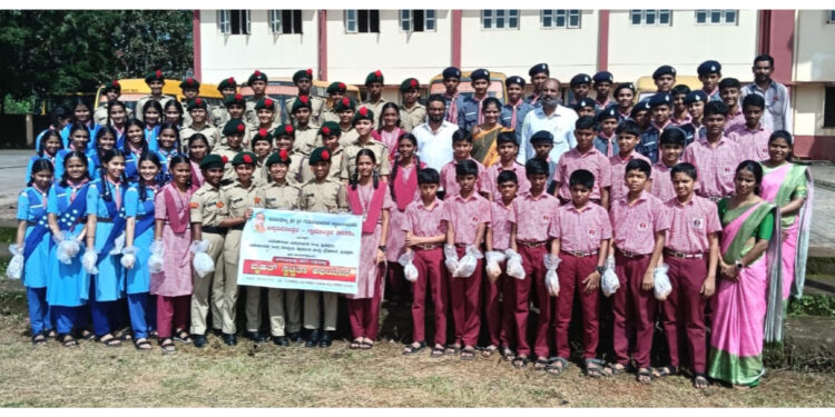 ಗ್ರಾಮೋತ್ಸವ ಪ್ರಯುಕ್ತ ಸ್ವಚ್ಚತಾ ಅಭಿಯಾನ…!!