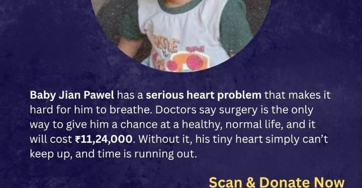 ಮಗುವಿಗೆ ಬೇಕು ದಾನಿಗಳ ಸಹಾಯ