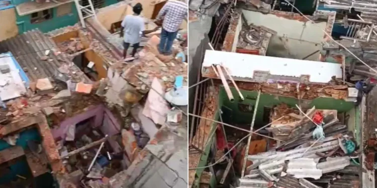 ಬೆಂಗಳೂರು: ಮನೆಯೊಂದರಲ್ಲಿ ಅನುಮಾನಾಸ್ಪದ ವಸ್ತು ಸ್ಫೋಟ; 7 ಜನರಿಗೆ ಗಾಯ..!!