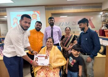 ಪುತ್ತೂರಿನ ಶುಶ್ಮಿತಾ ಸಾಲ್ಯಾನ್ ರವರಿಗೆ ಜಿಲ್ಲಾ ಮಟ್ಟದ ಸೇವಾರತ್ನ ಪ್ರಶಸ್ತಿ…!!!