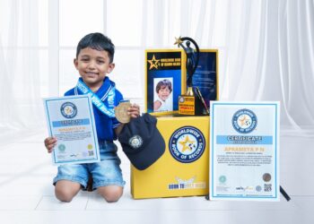 ವರ್ಲ್ಡ್ ವೈಡ್ ಬುಕ್ ಆಫ್ ರೆಕಾರ್ಡ್ಸ್ ಅಪ್ರಮೇಯ ಪಿ ಎನ್ ಹೆಸರು ದಾಖಲು..!!!