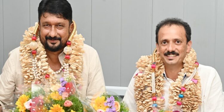 ಹಾಪ್ ಕಾಮ್ಸ್ ಅಧ್ಯಕ್ಷರಾಗಿ ಪ್ರಶಾಂತ್ ಗಟ್ಟಿ, ಉಪಾಧ್ಯಕ್ಷರಾಗಿ ಸಚಿನ್ ಕುಮಾರ್ ಜೈನ್ ಅವಿರೋಧ ಆಯ್ಕೆ…!