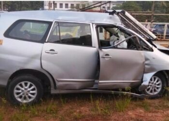 ಬಂಟ್ವಾಳ:  ಇನ್ನೋವಾ ಕಾರು ವೃತ್ತಕ್ಕೆ ಡಿಕ್ಕಿ ಇಬ್ಬರು ಸ್ಥಳದಲ್ಲೇ ಮೃತ್ಯು..!!