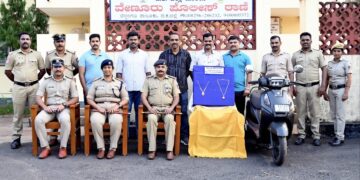 ಸುಮಾರು 40 ಕ್ಕೂ ಅಧಿಕ ಕಳವು ಪ್ರಕರಣದ ಕುಖ್ಯಾತ ಆರೋಪಿತ “ಇತ್ತೆ ಬರ್ಪೆ ಅಬುಬಕ್ಕರ್” ಬಂಧನ :  56.850 ಗ್ರಾಂ ತೂಕದ ಚಿನ್ನಾಭರಣಗಳು ಹಾಗೂ ದ್ವಿಚಕ್ರ ವಾಹನ ವಶ…!!