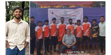 ಆಂಧ್ರಪ್ರದೇಶದಲ್ಲಿ ನಡೆಯಲಿರುವ ದಕ್ಷಿಣ ಭಾರತ ಅಂತರ್ ವಿಶ್ವವಿದ್ಯಾಲಯ ವಾಲಿಬಾಲ್ ಪಂದ್ಯಾಟಕ್ಕೆ ಅಳಿಕೆಯ ರಾಹುಲ್ ಆಯ್ಕೆ..!!