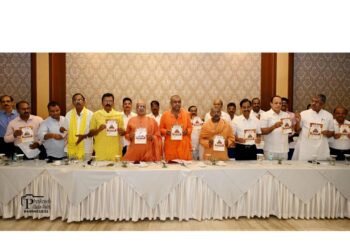 ಗೆಜ್ಜೆಗಿರಿ ಯಾತ್ರಿ ನಿವಾಸದ ಶಿಲಾನ್ಯಾಸ ಕಾರ್ಯಕ್ರಮದ ಆಮಂತ್ರಣ ಪತ್ರಿಕೆ ಮಂಗಳೂರಿನಲ್ಲಿ ಬಿಡುಗಡೆ..!!!