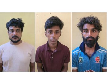 ಆಕ್ರಮವಾಗಿ ಜಾನುವಾರು ಸಾಗಾಟ ಮಾಡುತ್ತಿದ್ದ ಮೂವರ ಬಂಧನ..!!