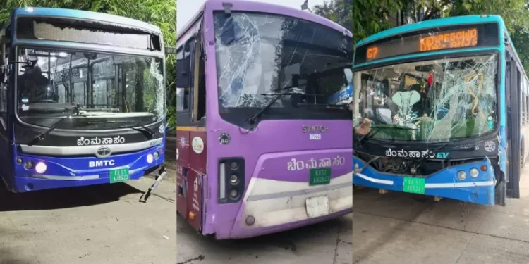 ಕುಡಿದು ಬರುತ್ತಿದ್ದ ಡ್ರೈವರ್‌ಗಳಿಗೆ ಲಂಚ ಪಡೆದು ಡ್ಯೂಟಿ – BMTC ಡಿಪೋ ಮ್ಯಾನೇಜರ್ ಸೇರಿ 9 ಮಂದಿ ಅಮಾನತು..!!
