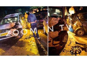 ಮಾಣಿ:ರಸ್ತೆ ಬದಿ ನಿಲ್ಲಿಸಿದ್ದ ವಾಹನಗಳಿಗೆ ಕಾರು ಡಿಕ್ಕಿ..!!