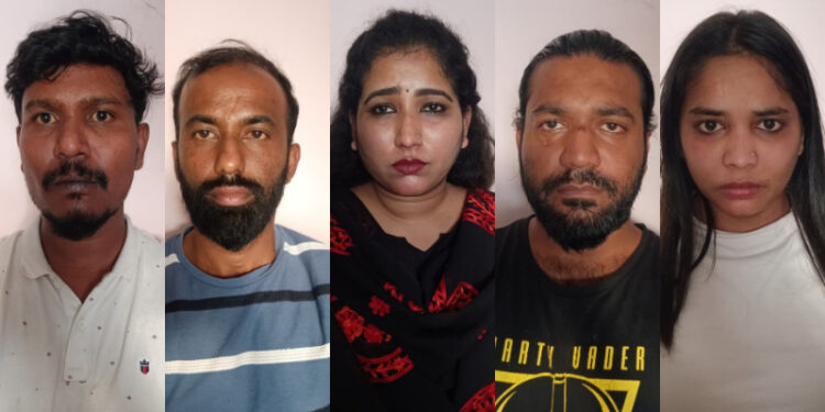 ಸರಸಕ್ಕೆ ಕರೆದು ಹಣಕ್ಕೆ ಡಿಮ್ಯಾಂಡ್ : ಇಬ್ಬರು ಮಹಿಳೆಯರು ಸೇರಿ ಐವರು ಅರೆಸ್ಟ್..!!