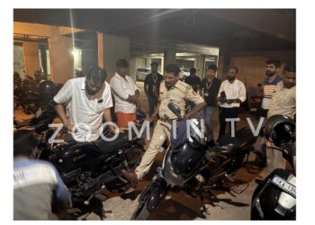 ಪುತ್ತೂರು: ಹೆಲ್ಮೆಟ್ ಕದಿಯುತ್ತಿದ್ದ ವೇಳೆ ಸಿಕ್ಕಿಬಿದ್ದು ಪರಾರಿ: ಸ್ಥಳಕ್ಕೆ ಪೊಲೀಸರು ಭೇಟಿ..!!