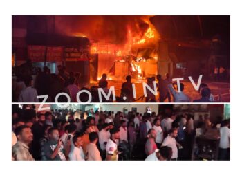 ವಿಟ್ಲ: ಹೊತ್ತಿ ಉರಿದ ಇಲೆಕ್ಟ್ರಾನಿಕ್ ಮಳಿಗೆ…!!