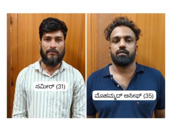 ಗಾಂಜಾ ಮಾರಾಟಕ್ಕೆ ಯತ್ನಿಸುತ್ತಿದ್ದ ಇಬ್ಬರು ವಶಕ್ಕೆ..!!