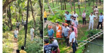 ಧನು ಪೂಜೆಗೆ ಹೋದ ಬಾಲಕನ ಶವ ಕೆರೆಯಲ್ಲಿ ಪತ್ತೆ ಪ್ರಕರಣ : ಕೆರೆಯ ನೀರು ಖಾಲಿ ಮಾಡಿ ತನಿಖೆ – ಟಾರ್ಚ್ ಲೈಟ್ ಪತ್ತೆ..!!