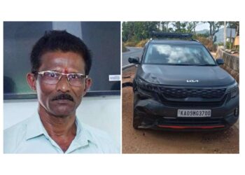 ರಿಕ್ಷಾಕ್ಕೆ ಡಿಕ್ಕಿ ಹೊಡೆದ ಕಾರು – ಟಿಪ್ಪರ್ಗೆ ಸಿಲುಕಿ ಚಾಲಕ ಮೃತ್ಯು : ಪರಾರಿಯಾಗಿದ್ದ ಕಾರು – ಮಡಿಕೇರಿಯಲ್ಲಿ ವಶ..!!