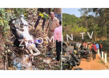 ಬೆಳ್ಳಾರೆ : ಮೋರಿಯಿಂದ ಕೆಳಗೆ ಉರುಳಿದ ಬೈಕ್ :ಓರ್ವ ಸ್ಥಳದಲ್ಲೆ ಮೃತ್ಯು- ಇನ್ನೋರ್ವ ಗಂಭೀರ..!!