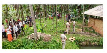 ದೇವಸ್ಥಾನದ ಧನುಪೂಜೆಗೆ ಹೋದ ಯುವಕ ನಾಪತ್ತೆ : ರಕ್ತದ ಕಲೆಗಳು ಪತ್ತೆ…!!