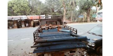 ಅಕ್ರಮ ಕೋಳಿ ಅಂಕಕ್ಕೆ ಪೊಲೀಸ್ ದಾಳಿ…!!!