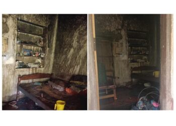 ವೀರಕಂಬ ಗ್ರಾಮದಲ್ಲಿ ಅಗ್ನಿ ಅವಘಡ – ಮನೆ ಸಂಪೂರ್ಣ ಭಸ್ಮ..!!!