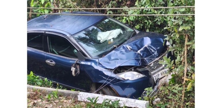 ಕಡಬ : ನಾಯಿ ಅಡ್ಡ ಬಂದ ಪರಿಣಾಮ ವಿದ್ಯುತ್ ಕಂಬಕ್ಕೆ ಗುದ್ದಿದ ಕಾರು…!!!