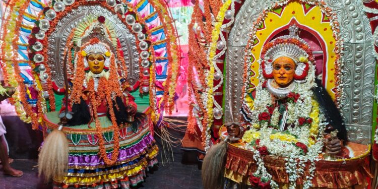 ಕಾನಾವು ಅರುವತೋಕ್ಲು ಬೊಣ್ಯಕುಕ್ಕು ತರವಾಡು ಕುಟುಂಬದ ಧರ್ಮದೈವ ನೇಮ.!