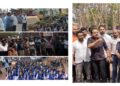 ತರಗತಿ ಕೊಠಡಿಯ ಧೂಳಿನ ವಿರುದ್ಧ ರಸ್ತೆಯಲ್ಲಿ ಕುಳಿತ ವಿದ್ಯಾರ್ಥಿಗಳು :ಪ್ರತಿಭಟನೆಗೆ ಶಾಸಕ ರೈ ಗರಂ..!!