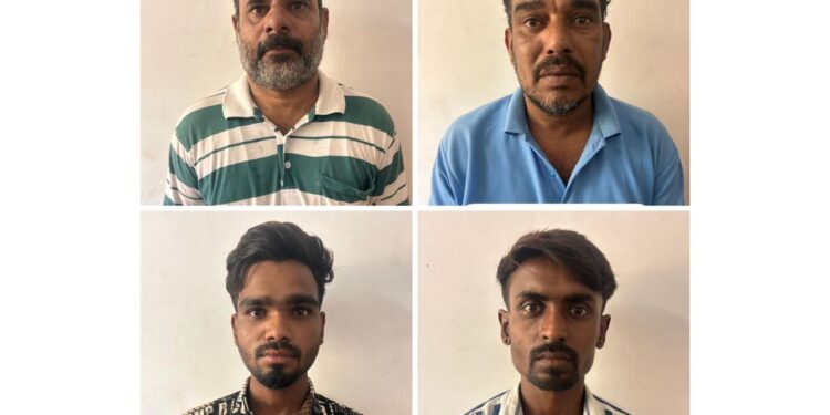 ಮಂಗಳೂರು ನಗರದಲ್ಲಿ ಅಂತರ್ ರಾಜ್ಯ ಗಾಂಜಾ ಜಾಲ ಭೇದ : 22.250 ಕೆಜಿ ಗಾಂಜಾ ವಶ, ನಾಲ್ವರು ಬಂಧನ..!!