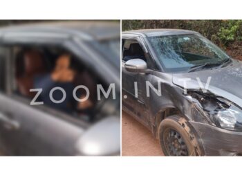 ಸಂಟ್ಯಾರು : ಸರಣಿ ಅಪಘಾತ : ಹಲವು ವಾಹನಗಳಿಗೆ ಡಿಕ್ಕಿ ಹೊಡೆದು ಪರಾರಿ..!!