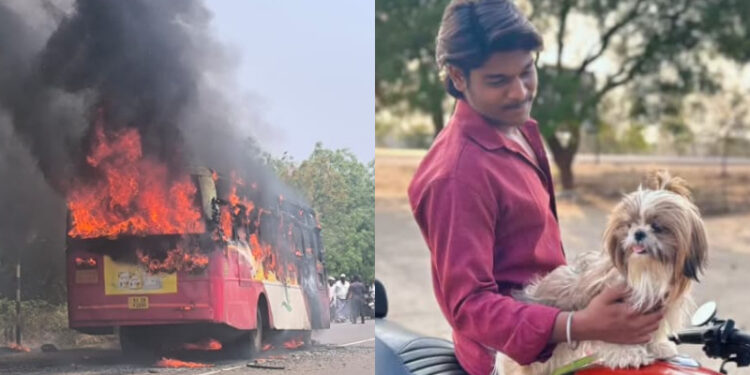 ಲವ್ ಬ್ರೇಕಪ್ : ಮನನೊಂದು ಬಸ್ಗೆ ಡಿಕ್ಕಿ ಹೊಡೆದು ಯುವಕ ಆತ್ಮಹತ್ಯೆ..!!