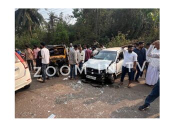 ವಿಟ್ಲ: ಕಾರು ಮತ್ತು ರಿಕ್ಷಾ ನಡುವೆ ಡಿಕ್ಕಿ: ಹಲವರಿಗೆ ಗಾಯ..!!