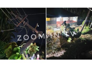 ವಿಟ್ಲ: ವಿದ್ಯುತ್ ಕಂಬಕ್ಕೆ ಡಿಕ್ಕಿ ಹೊಡೆದು ಕಾರು ಪಲ್ಟಿ..!!