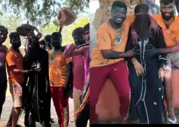 ಹಿಜಾಬ್ ಧರಿಸಿ ಹೋಳಿಯಾಡಿದ ಯುವಕರಿಗೆ ಸಂಕಷ್ಟ : ಐವರ ವಿರುದ್ದ ಪ್ರಕರಣ ದಾಖಲು..!!