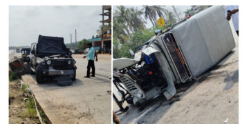 ಉಪ್ಪಿನಂಗಡಿ: ಜೀಪ್ ಮತ್ತು ಥಾರ್ ನಡುವೆ ಡಿಕ್ಕಿ..!!