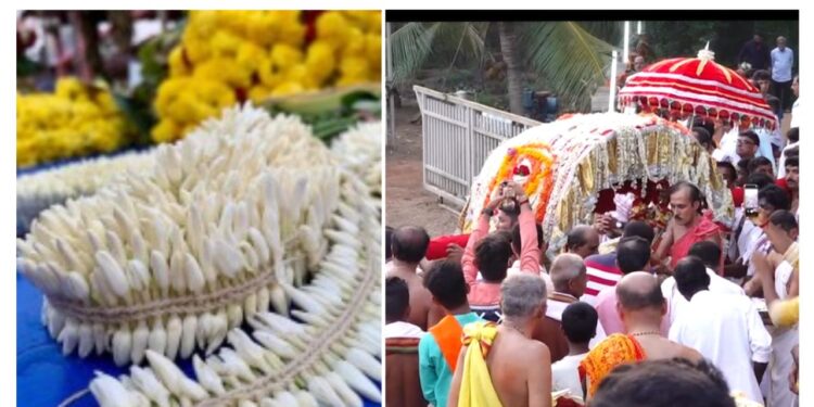 ಪುತ್ತೂರು ಜಾತ್ರೋತ್ಸವ: ನಾಳೆ ಬಲ್ನಾಡು ದೈವಸ್ಥಾನದಲ್ಲಿ ಬೆಳಗ್ಗಿನಿಂದಲೇ ಮಲ್ಲಿಗೆ ಹರಕೆ ಅರ್ಪಿಸಲು ಅವಕಾಶ..!!