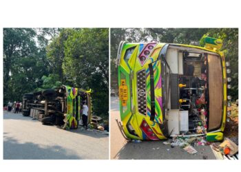 ಚಾರ್ಮಾಡಿ ಘಾಟಿಯಲ್ಲಿ ಖಾಸಗಿ ಬಸ್ ಅಪಘಾತ; ಹಲವರಿಗೆ ಗಂಭೀರ ಗಾಯ..!!