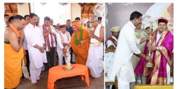 ಹನುಮಗಿರಿ ಬ್ರಹ್ಮಕಲಶೋತ್ಸವ : ರಾಜ್ಯಪಾಲ ಥಾವರ್ ಚಂದ್ ಗೆಹ್ಲೋಟ್ ‌ರವರಿಂದ ಮುಖ ಗೋಪುರದ ಉದ್ಘಾಟನೆ..!!!