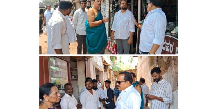 ಪುತ್ತೂರು : ಸಾರ್ವಜನಿಕ ಸುರಕ್ಷತೆಗಾಗಿ ಹಳೆಯ ಕಟ್ಟಡ ತೆರವು ಅಗತ್ಯ: ಶಾಸಕ ಅಶೋಕ್ ರೈ ಪರಿಶೀಲನೆ : ಸೂಕ್ತ ಕ್ರಮಕ್ಕೆ ಸೂಚನೆ..!!