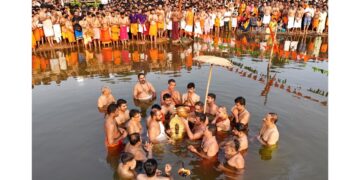 ವೀರಮಂಗಲದಲ್ಲಿ ಹತ್ತೂರ ಒಡೆಯನ ಅವಭೃತ ಸ್ನಾನ..!!