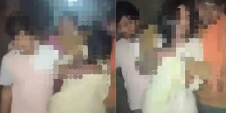 ಮಹಿಳೆಯನ್ನು ಹಿಂದಿನಿಂದ ಹಿಡಿದುಕೊಂಡು ಖಾಸಗಿ ಅಂಗಗಳ ಮುಟ್ಟಿ ಚಿತ್ರಹಿಂಸೆ ಕೊಟ್ಟ ಯುವಕರು..!