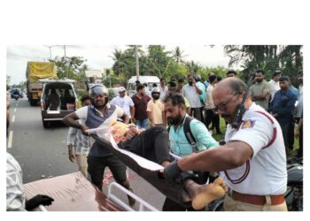 ಮುಕ್ಕದಲ್ಲಿ ಭೀಕರ ರಸ್ತೆ ಅಪಘಾತ: ದ್ವಿಚಕ್ರ ವಾಹನ ಸವಾರ ಮೃತ್ಯು, ಮತ್ತೋರ್ವರಿಗೆ ಗಾಯ..!!