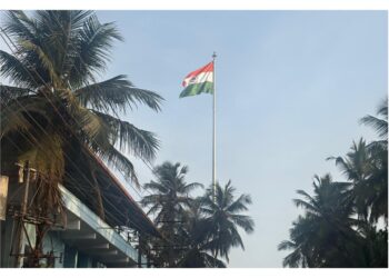 ಪುತ್ತೂರಿನಲ್ಲಿ ಮತ್ತೆ ಹಾರಾಡಿದ ತ್ರಿವರ್ಣ ಧ್ವಜ..!!