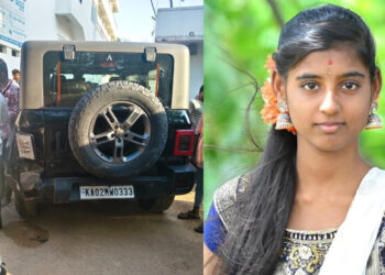 ಮಹೀಂದ್ರಾ ಥಾರ್ ಹರಿದು ವಿದ್ಯಾರ್ಥಿನಿ ಸ್ಥಳದಲ್ಲೇ ಸಾವು