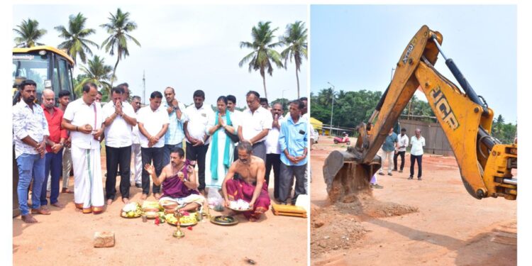 ಕೋಟಿ ಚೆನ್ನಯ ಜೋಡುಕರೆ ಕಂಬಳದ ನೂತನ ಕರೆ ನಿರ್ಮಾಣಕ್ಕೆ ಭೂಮಿ ಪೂಜೆ..!!