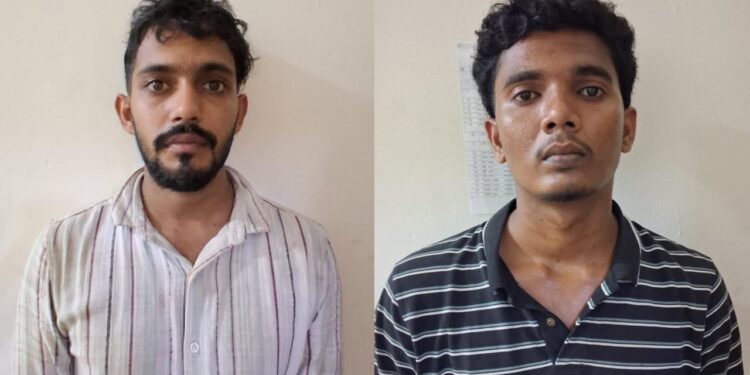 MDMA ಸಾಗಾಟ ಪತ್ತೆ: ಇಬ್ಬರ ಬಂಧನ..!!