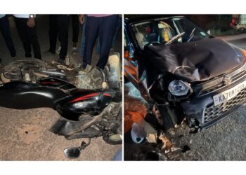 ಭೀಕರ ಅಪಘಾತ: ಕೃಷಿಕ ಅನಿಲ್ ಬಳಂಜ ಗಂಭೀರ, ಪತ್ನಿ ದುರ್ಮರಣ..!!