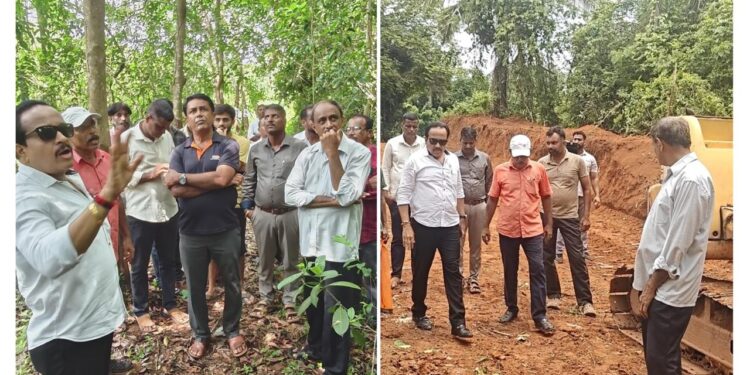 ಪುತ್ತೂರು ಮೆಡಿಕಲ್ ಕಾಲೇಜು ನಿರ್ಮಾಣ ಸ್ಥಳದ ಸಂಪರ್ಕ ರಸ್ತೆ ಕಾಮಗಾರಿಗೆ ಚಾಲನೆ : 20 ದಿನಗಳಲ್ಲಿ ಸಿಎಂನಿಂದ ಶಿಲಾನ್ಯಾಸ : ಶಾಸಕ ಅಶೋಕ್ ಕುಮಾರ್ ರೈ..!!