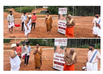 ಉಜ್ಜೀವನ ಬಡಾವಣೆಯಲ್ಲಿ ಸಾಮೂಹಿಕ ಭೂಮಿ ಪೂಜೆ..!!