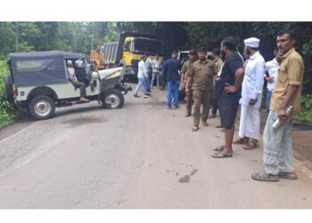 ವಿಟ್ಲ: ಮಹಿಂದ್ರಾ ಜೀಪ್–ಓಮಿನಿ ಕಾರು ಮುಖಾಮುಖಿ ಡಿಕ್ಕಿ: ಮೂವರಿಗೆ ಗಾಯ..!!
