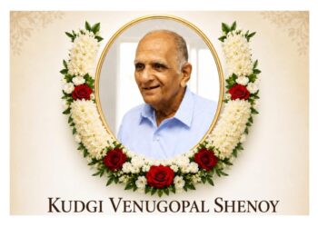 ಪುತ್ತೂರು: ಹಿರಿಯ ಸಿವಿಲ್ ಇಂಜಿನಿಯರ್ ಕುಡ್ಗಿ ವೇಣುಗೋಪಾಲ್ ಶೆಣೈ ನಿಧನ..!!